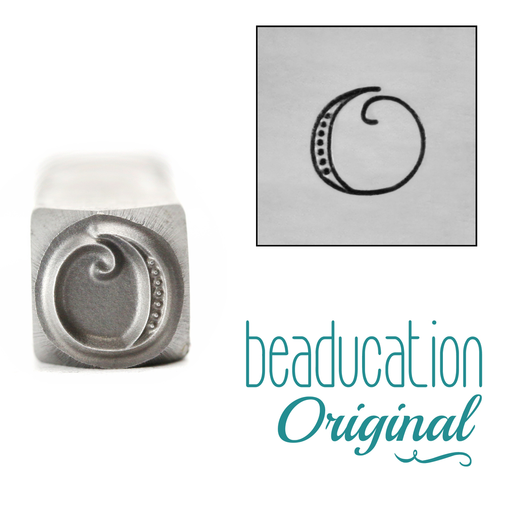 Metal Stamping Tools Kismet Letter "O" 7mm - Beaducation Original